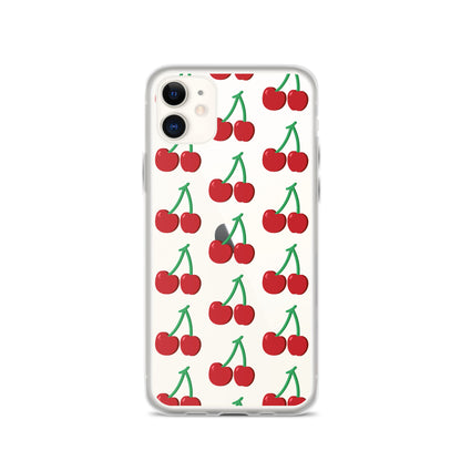 Cherry 🍒 Clear Case for iPhone®