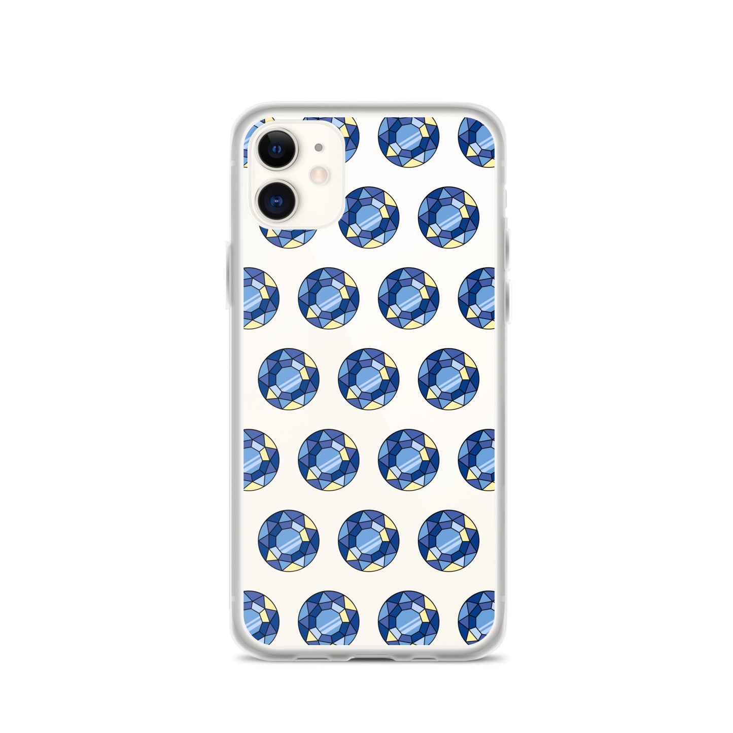 Sapphire Gem Clear Case for iPhone®