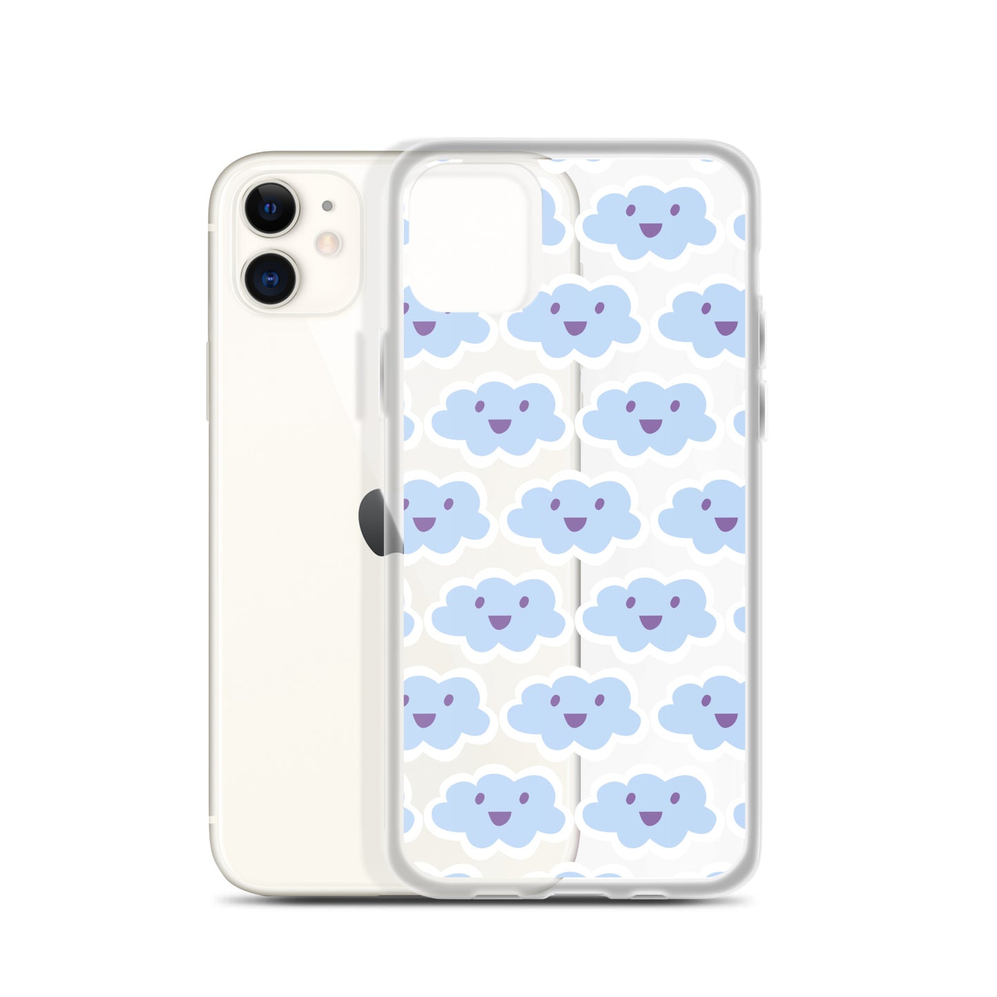 Happy Cloud Clear Case for iPhone®