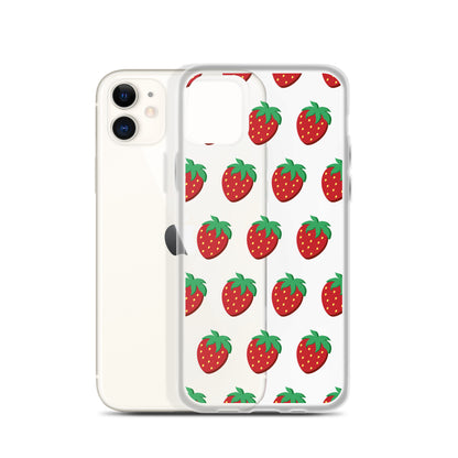 Strawberry 🍓 Clear Case for iPhone®