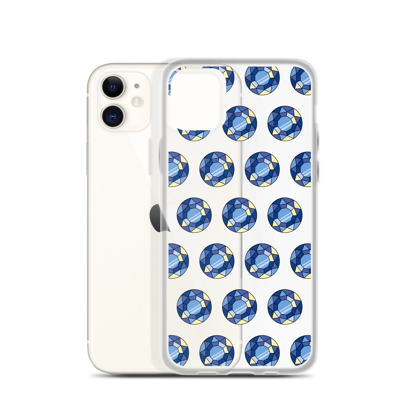 Sapphire Gem Clear Case for iPhone®