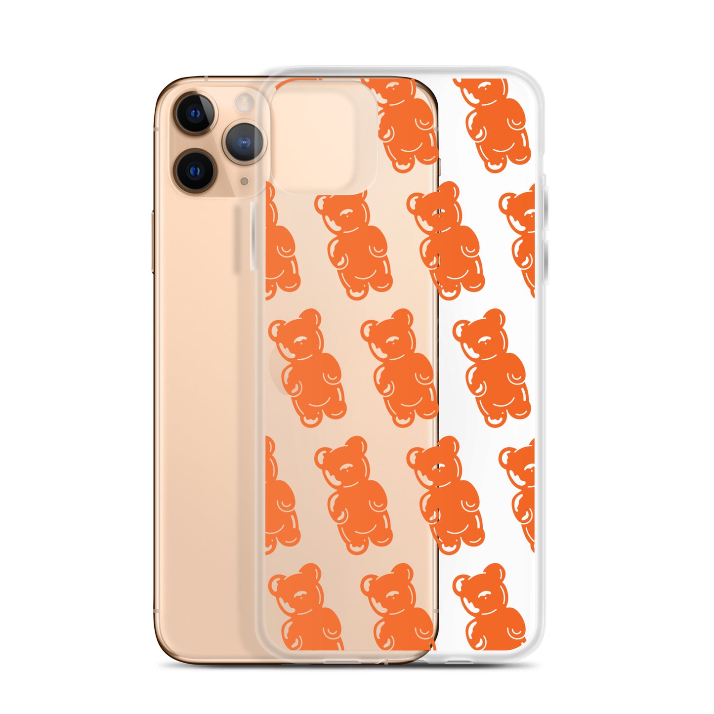 Orange Gummy Bears 🐻 Clear Case for iPhone®