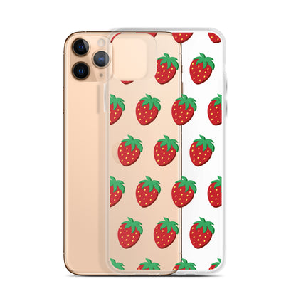 Strawberry 🍓 Clear Case for iPhone®