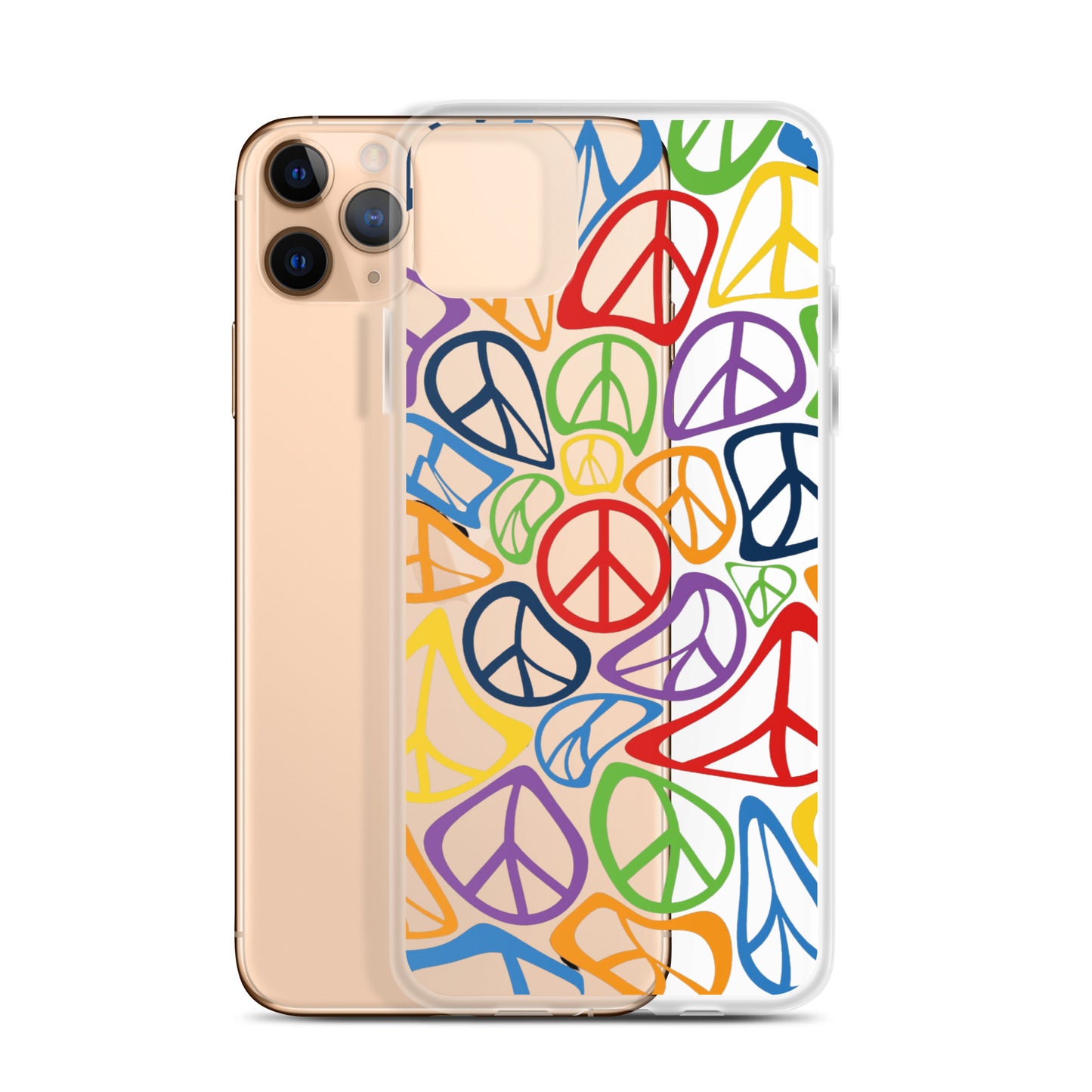 Peace Clear Case for iPhone®