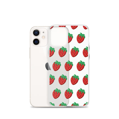 Strawberry 🍓 Clear Case for iPhone®