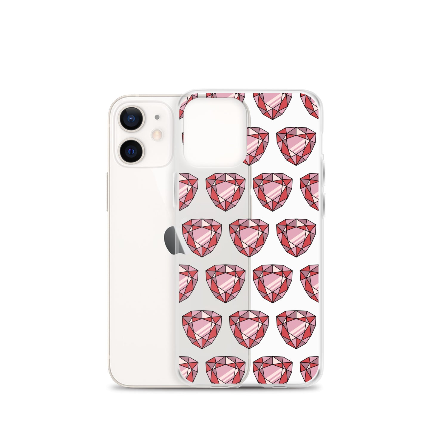 Garnet Gem Clear Case for iPhone®