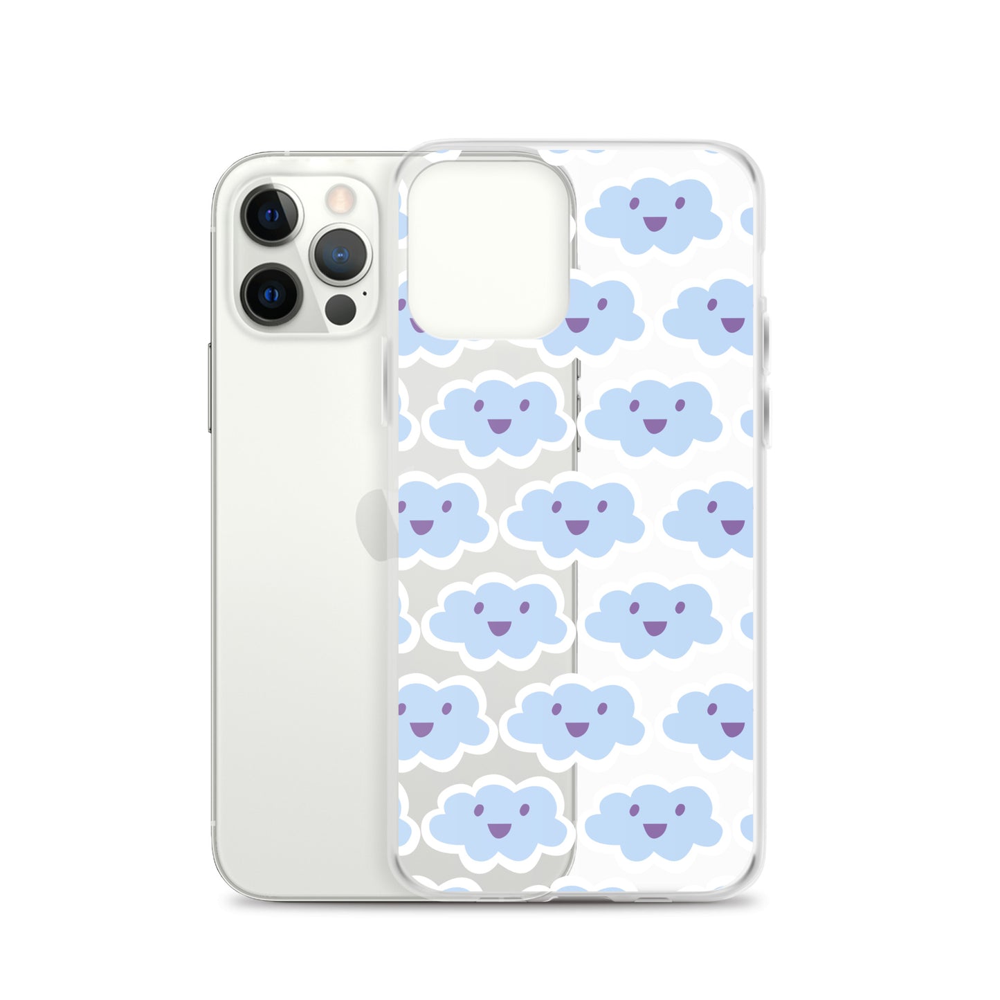 Happy Cloud Clear Case for iPhone®