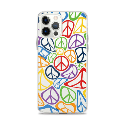 Peace Clear Case for iPhone®