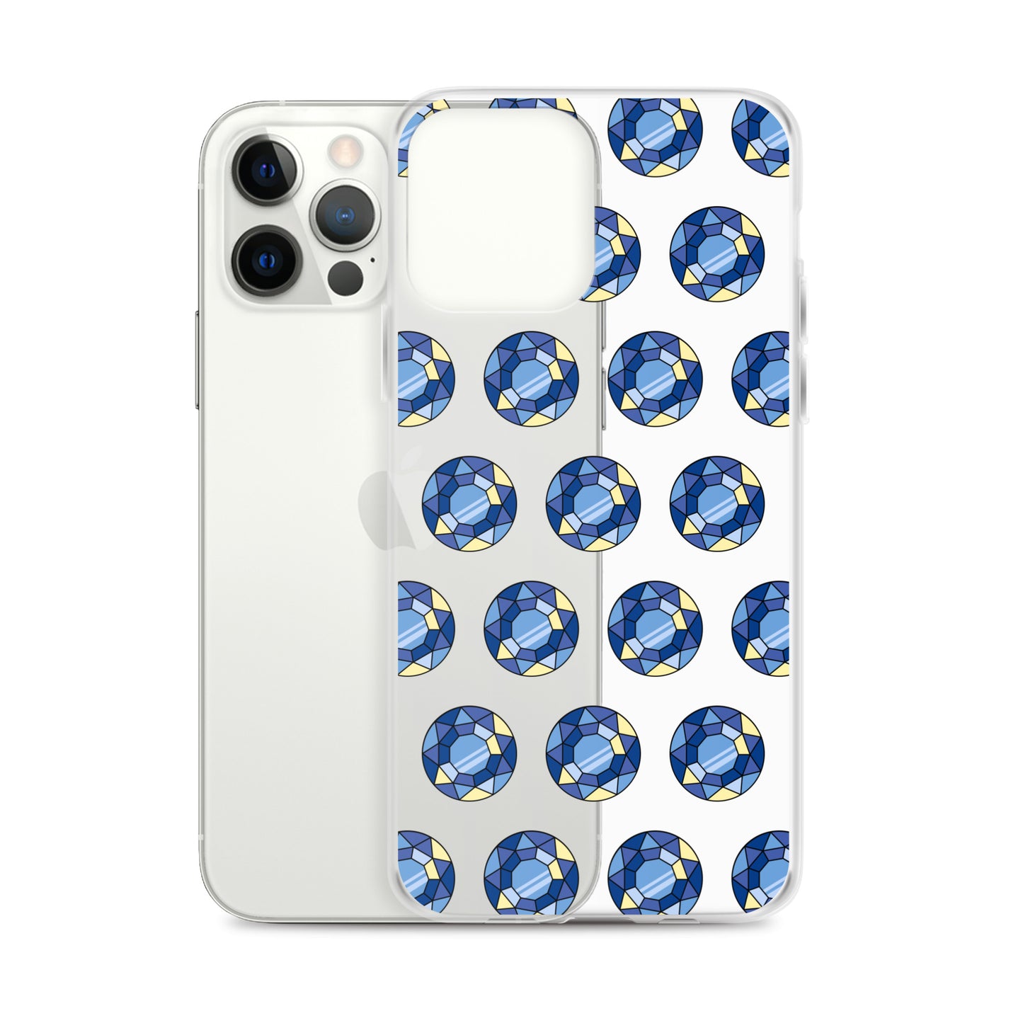 Sapphire Gem Clear Case for iPhone®