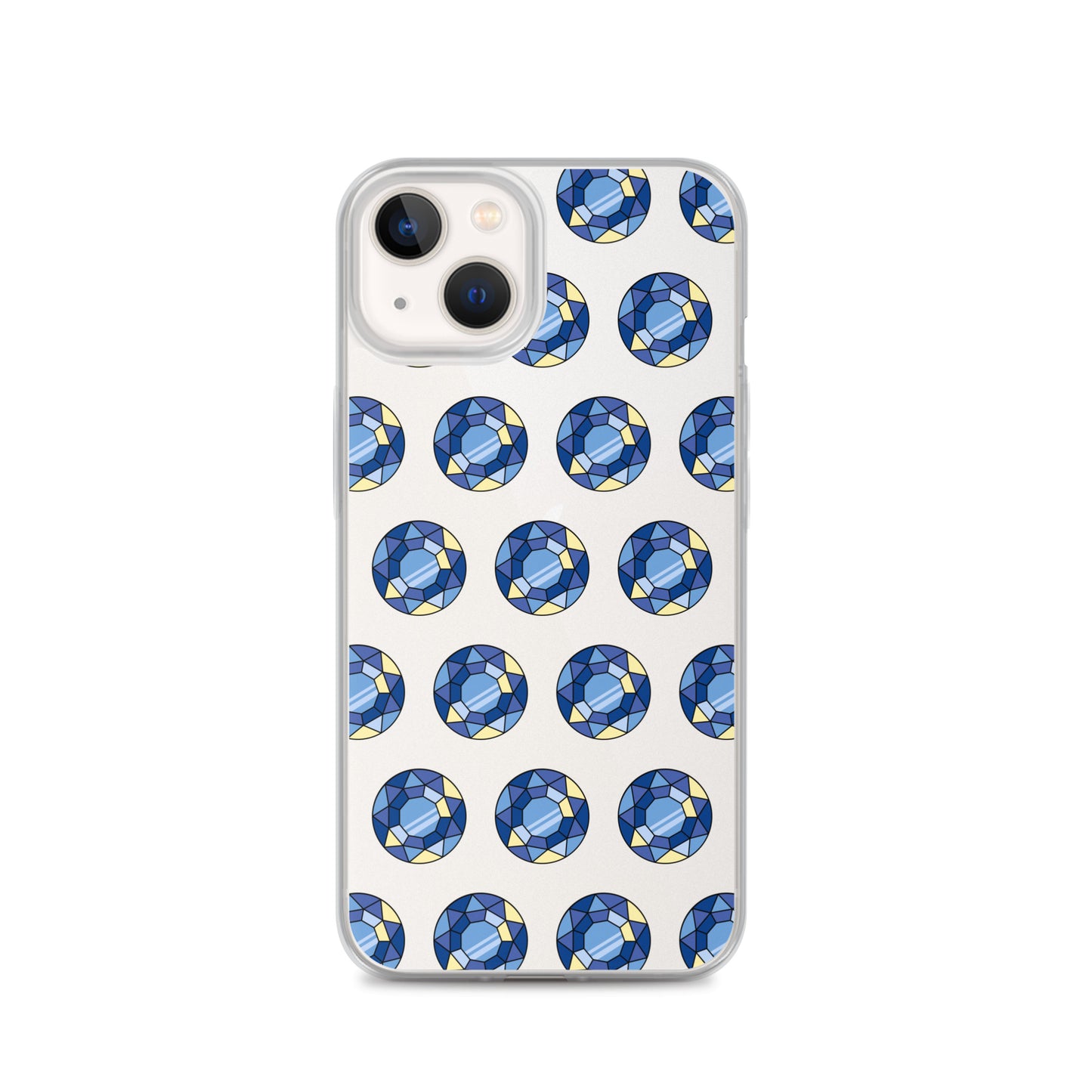 Sapphire Gem Clear Case for iPhone®