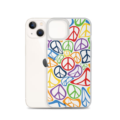 Peace Clear Case for iPhone®