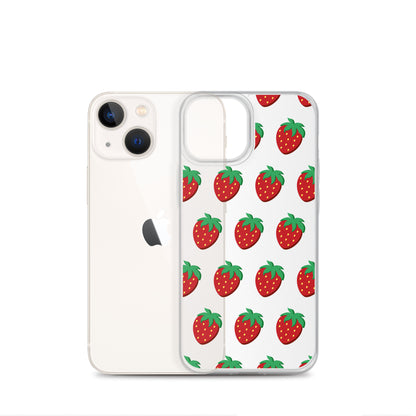 Strawberry 🍓 Clear Case for iPhone®