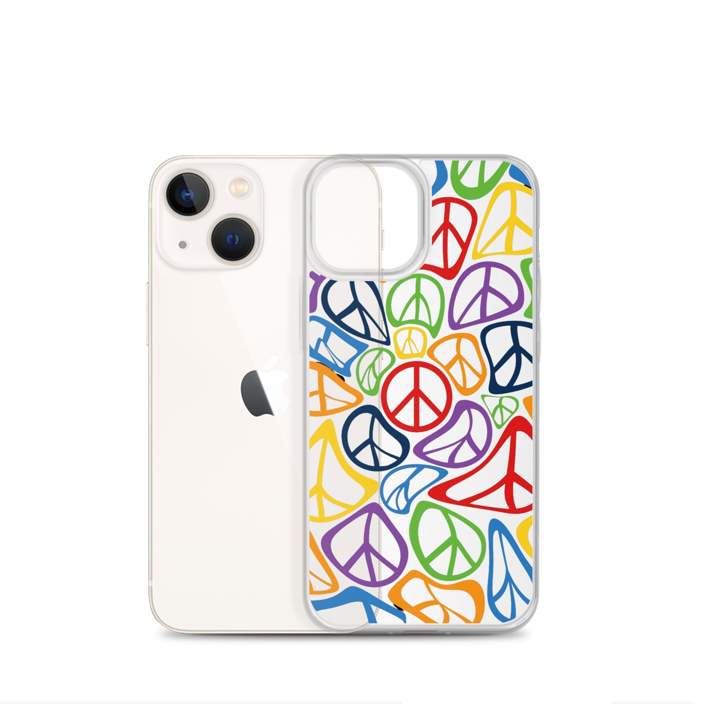 Peace Clear Case for iPhone®