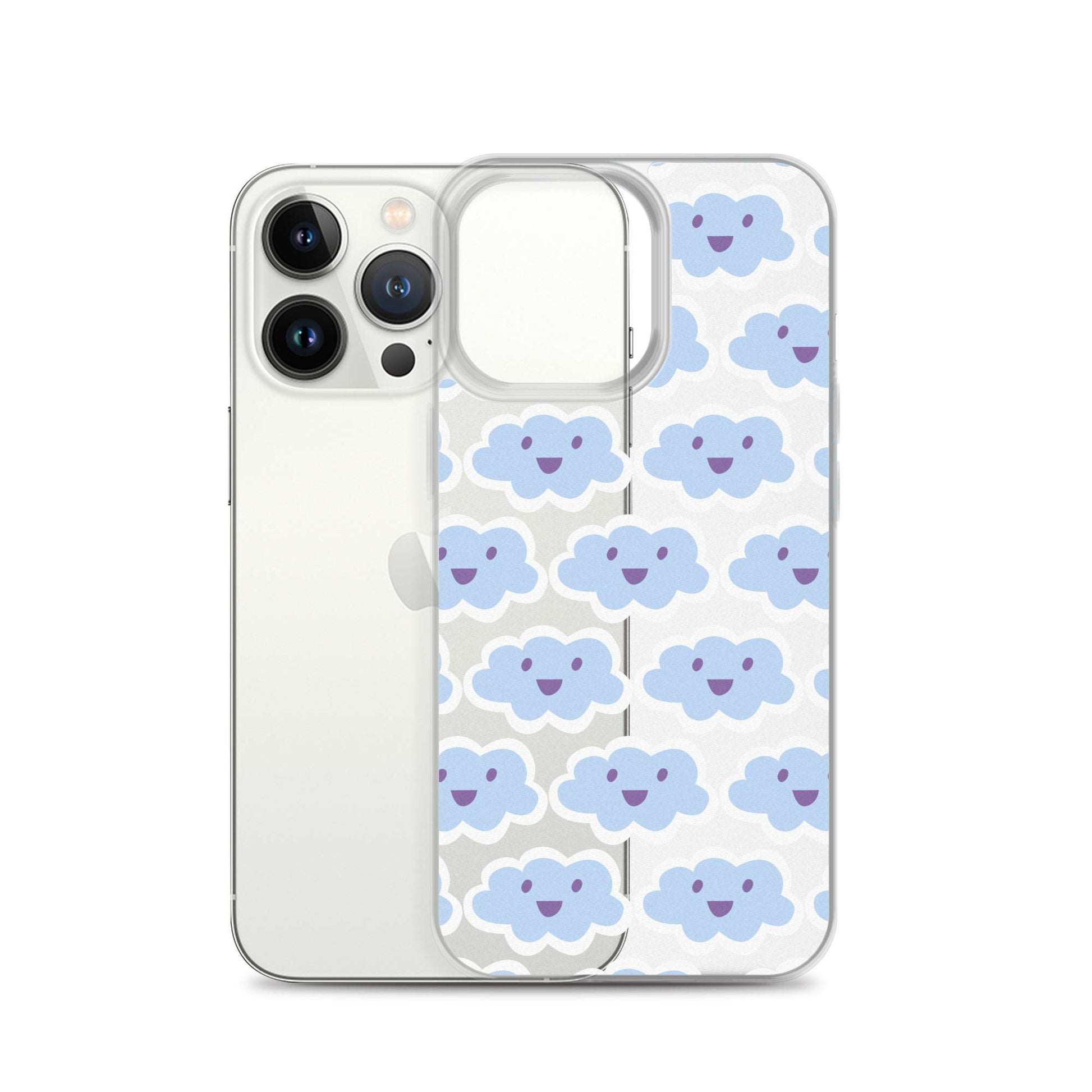 Happy Cloud Clear Case for iPhone®