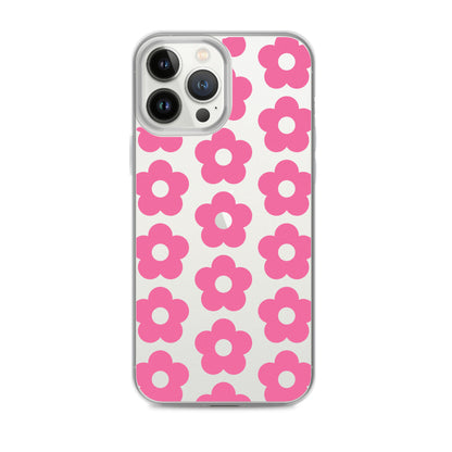 Flower 🌸 In Pink Clear Case for iPhone®