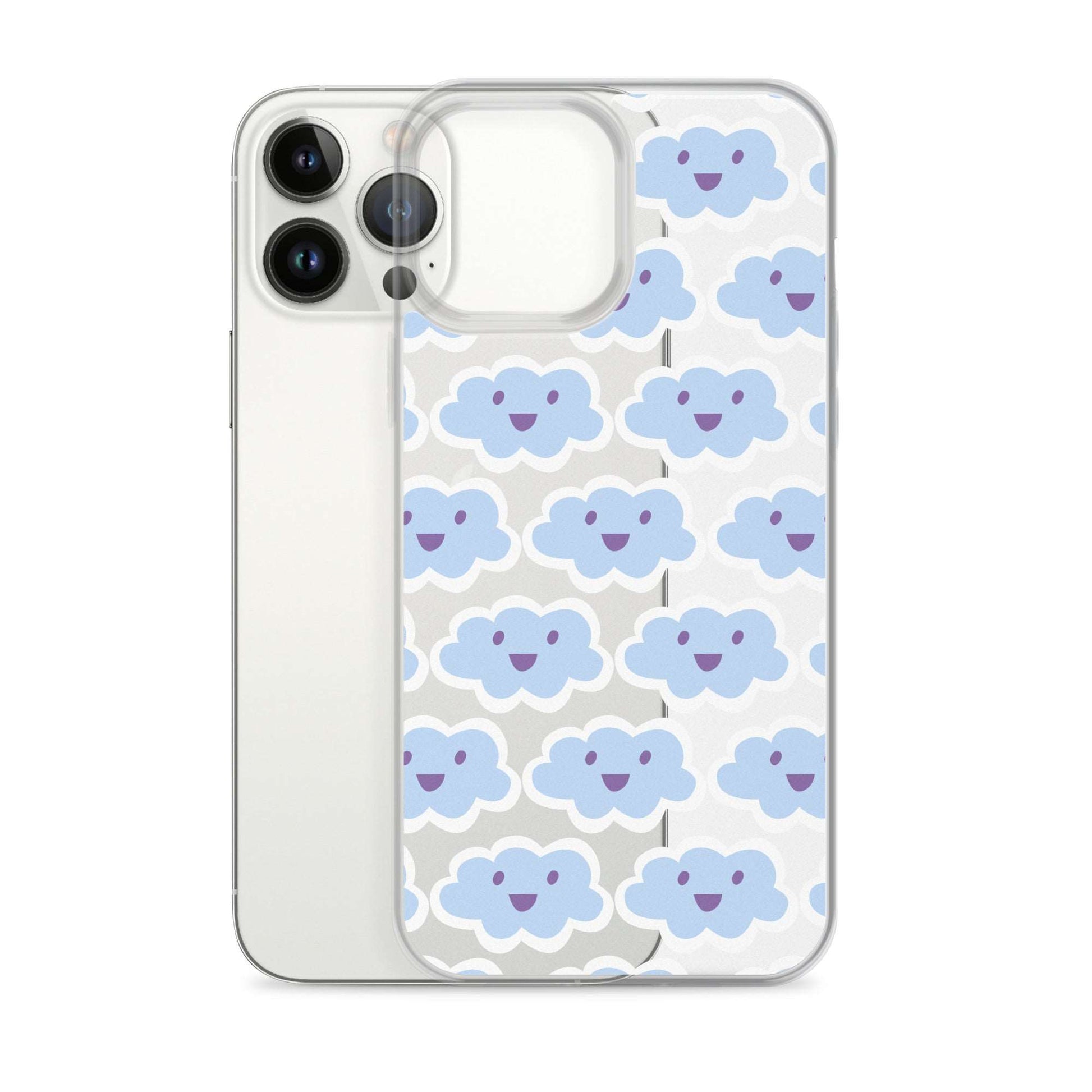 Happy Cloud Clear Case for iPhone®