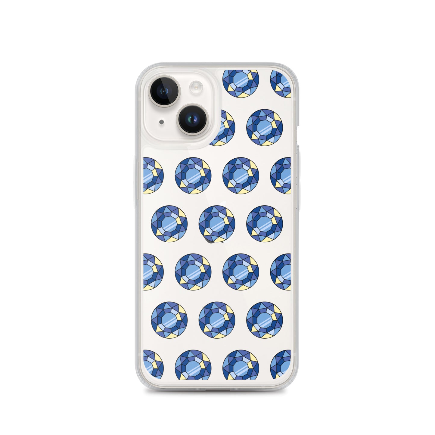 Sapphire Gem Clear Case for iPhone®