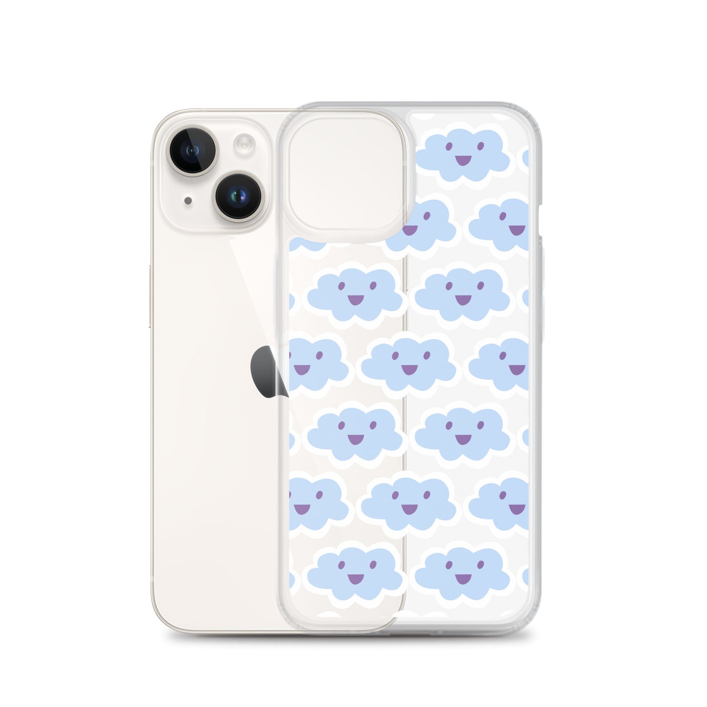 Happy Cloud Clear Case for iPhone®