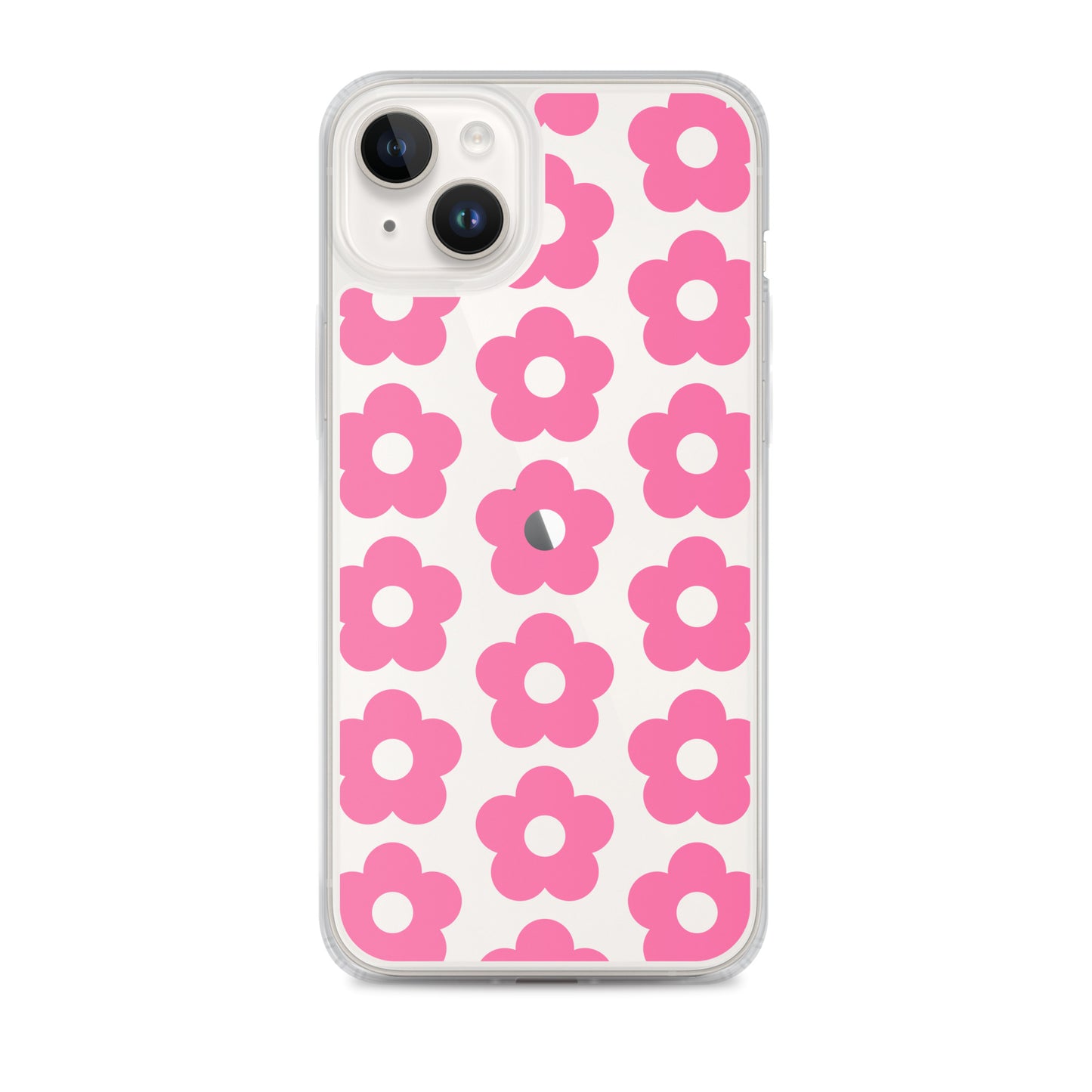 Flower 🌸 In Pink Clear Case for iPhone®