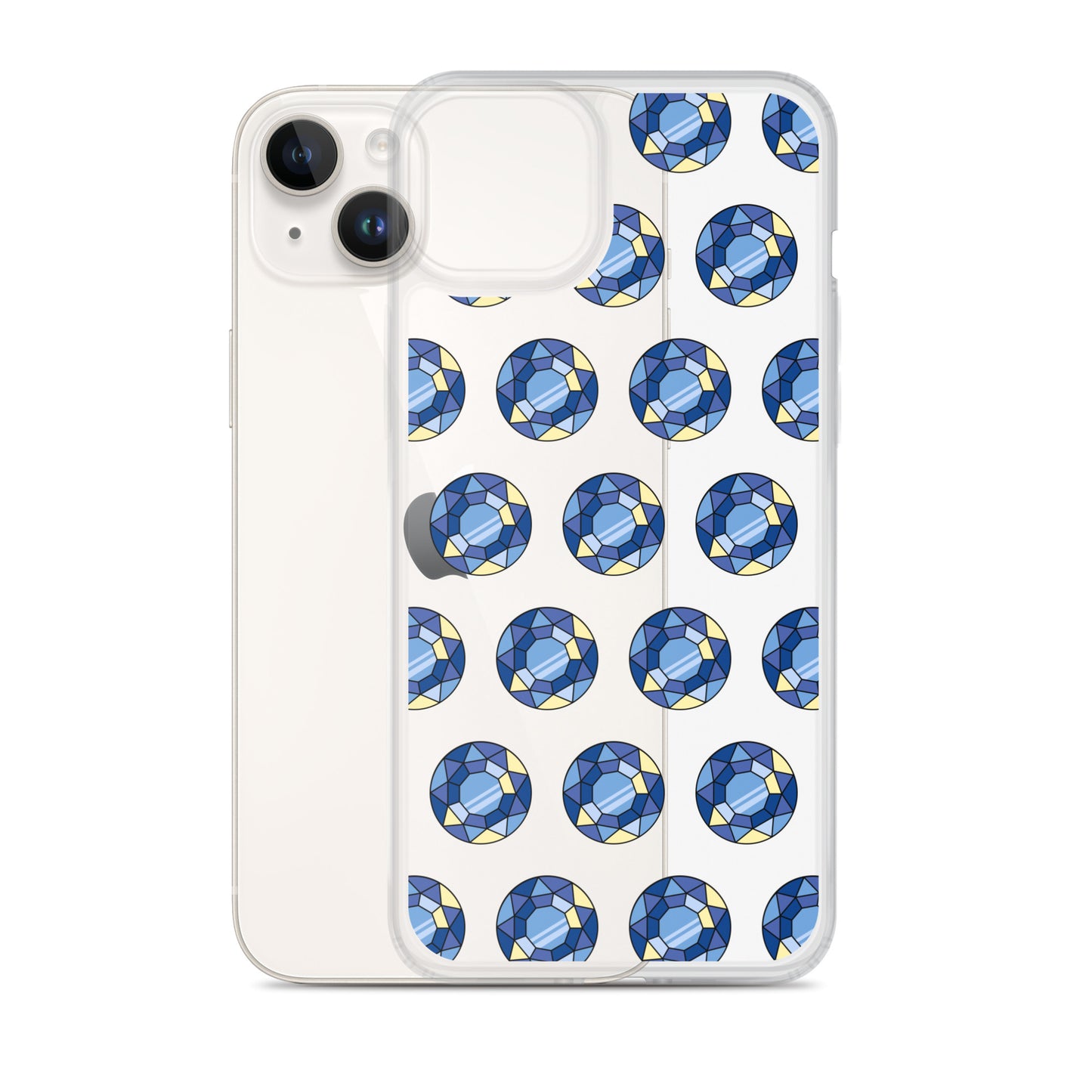 Sapphire Gem Clear Case for iPhone®