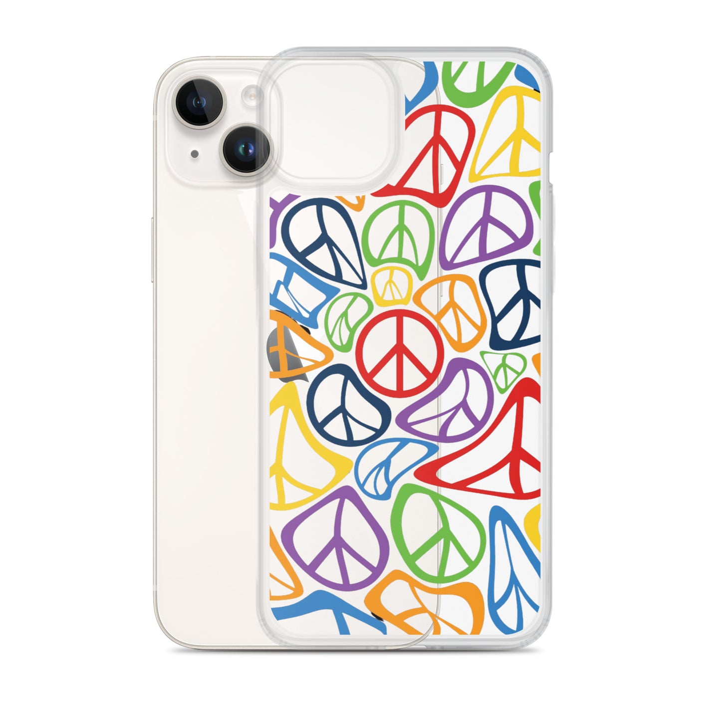 Peace Clear Case for iPhone®