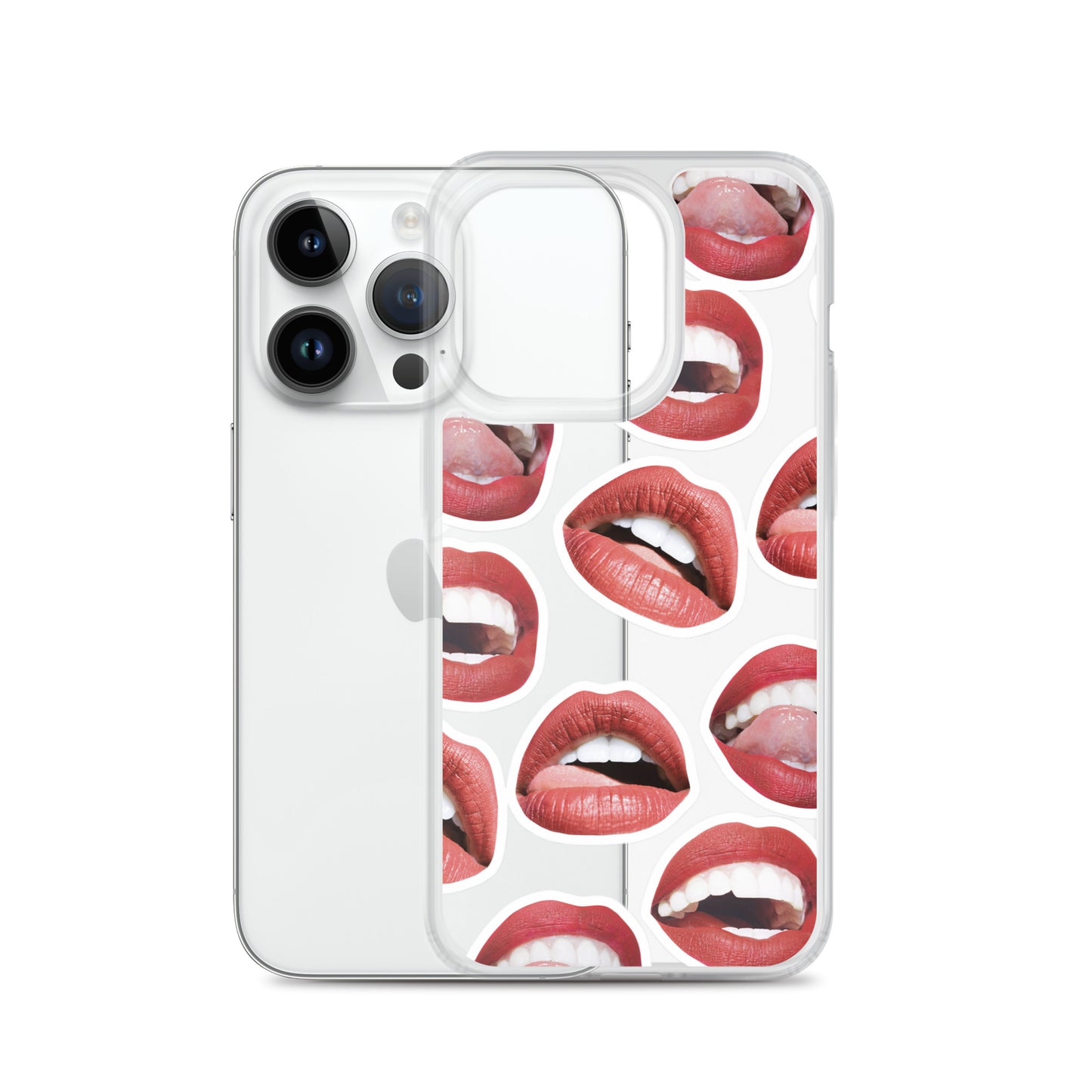 Lips Lips Clear Case for iPhone®
