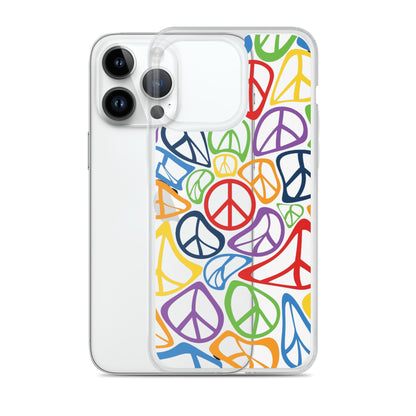 Peace Clear Case for iPhone®