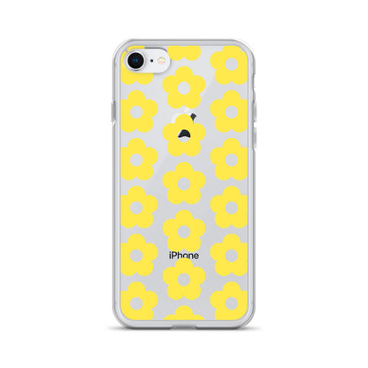 Flower In Yellow Clear Case for iPhone®
