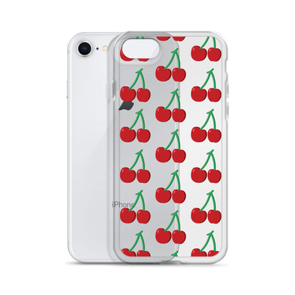 Cherry 🍒 Clear Case for iPhone®