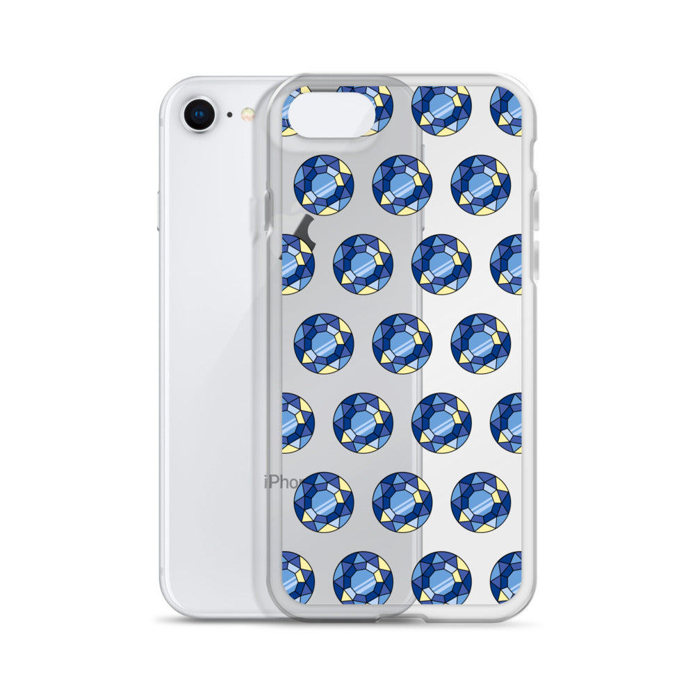 Sapphire Gem Clear Case for iPhone®