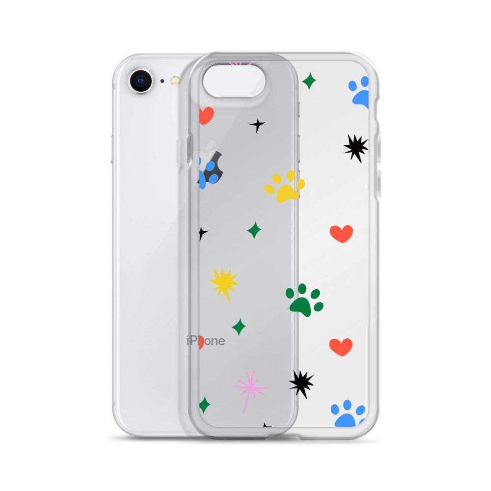 Puppy Play Clear Case for iPhone®