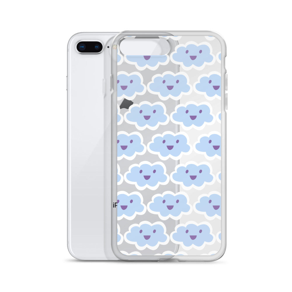 Happy Cloud Clear Case for iPhone®