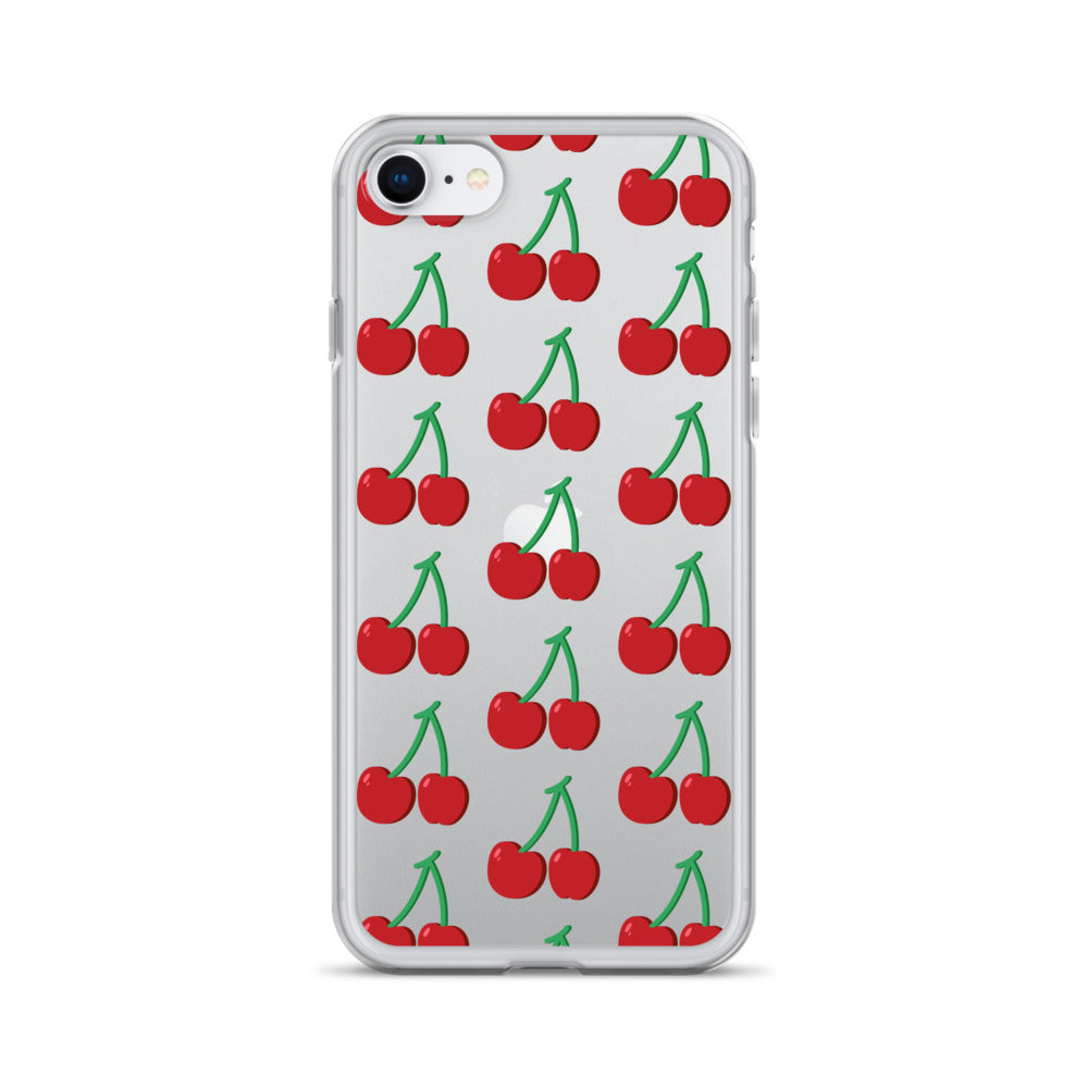 Cherry 🍒 Clear Case for iPhone®