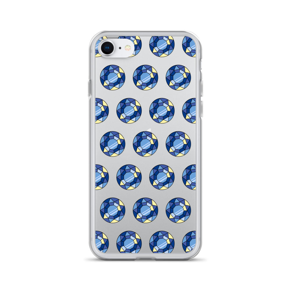 Sapphire Gem Clear Case for iPhone®