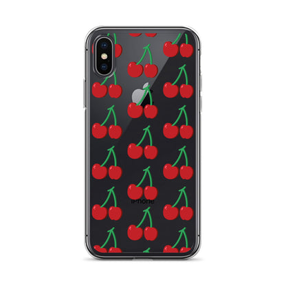 Cherry 🍒 Clear Case for iPhone®