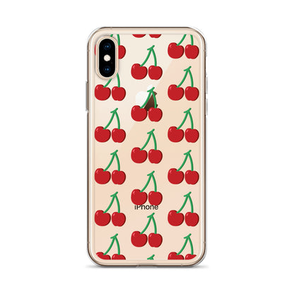 Cherry 🍒 Clear Case for iPhone®