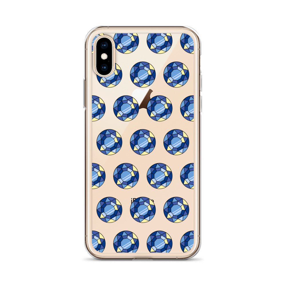 Sapphire Gem Clear Case for iPhone®