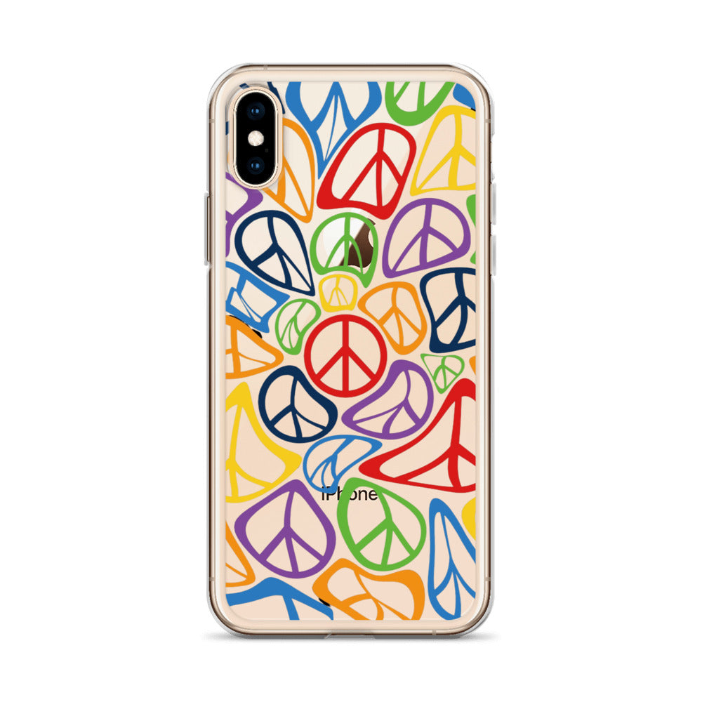 Peace Clear Case for iPhone®