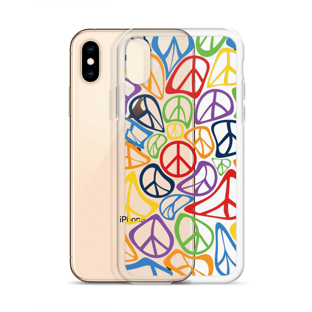 Peace Clear Case for iPhone®