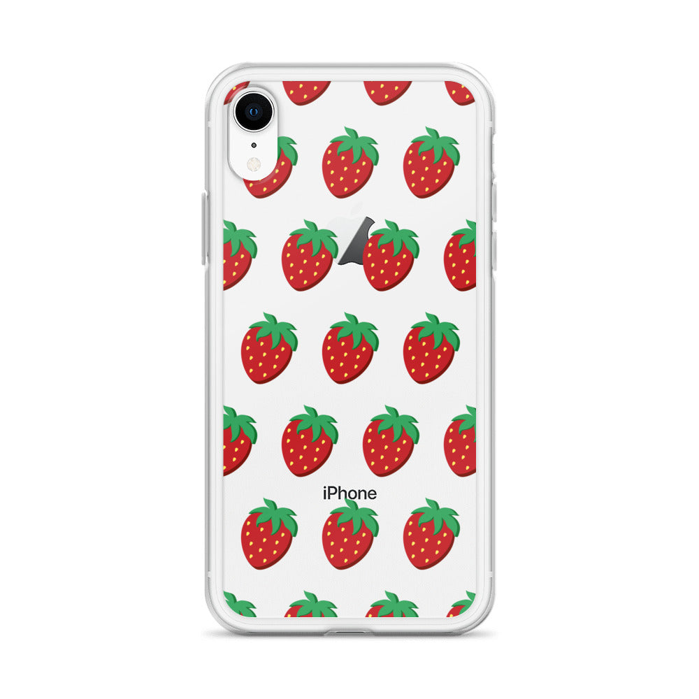 Strawberry 🍓 Clear Case for iPhone®