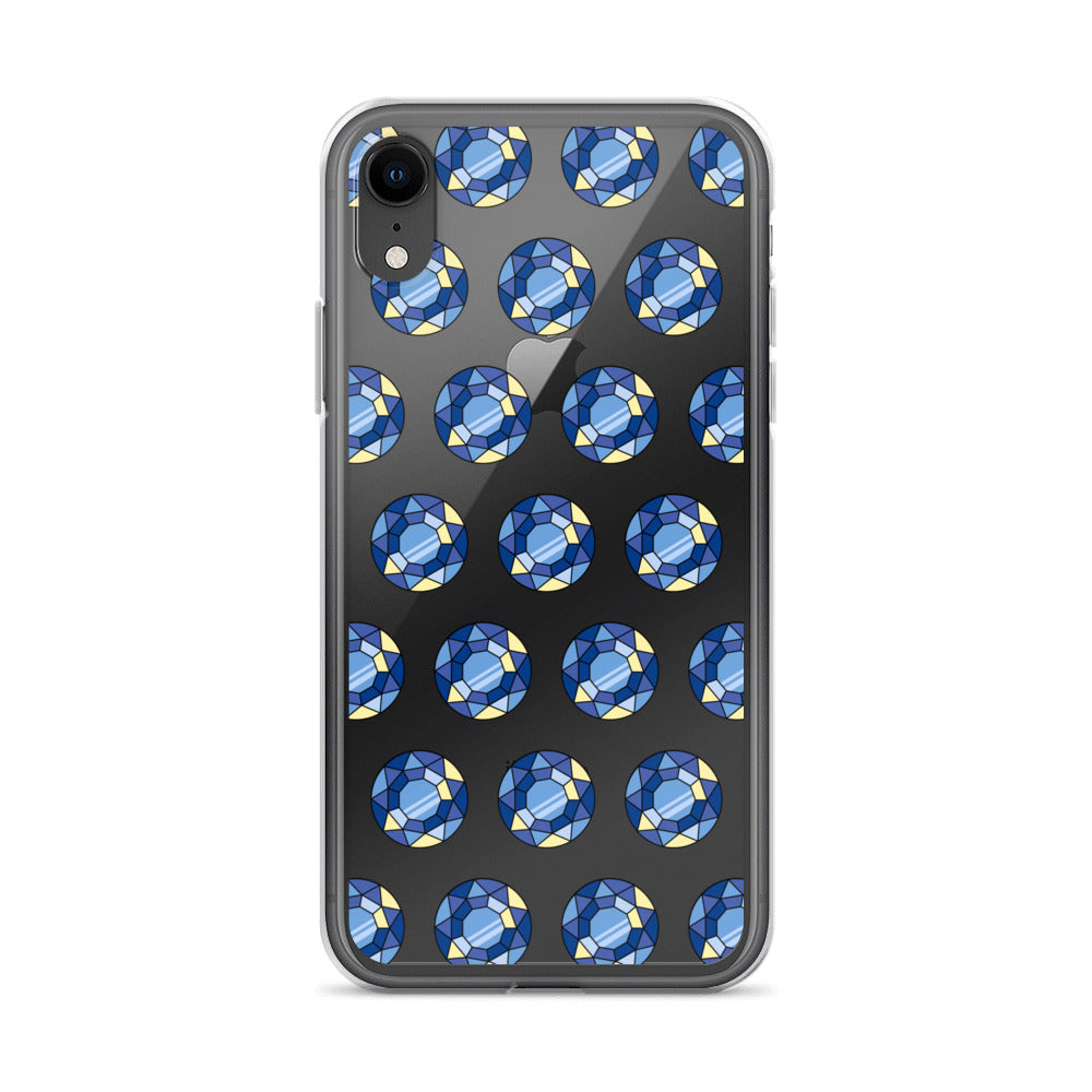 Sapphire Gem Clear Case for iPhone®