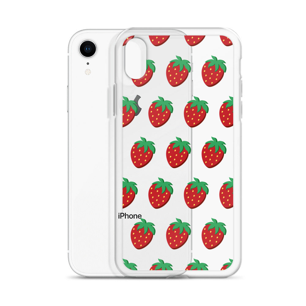 Strawberry 🍓 Clear Case for iPhone®