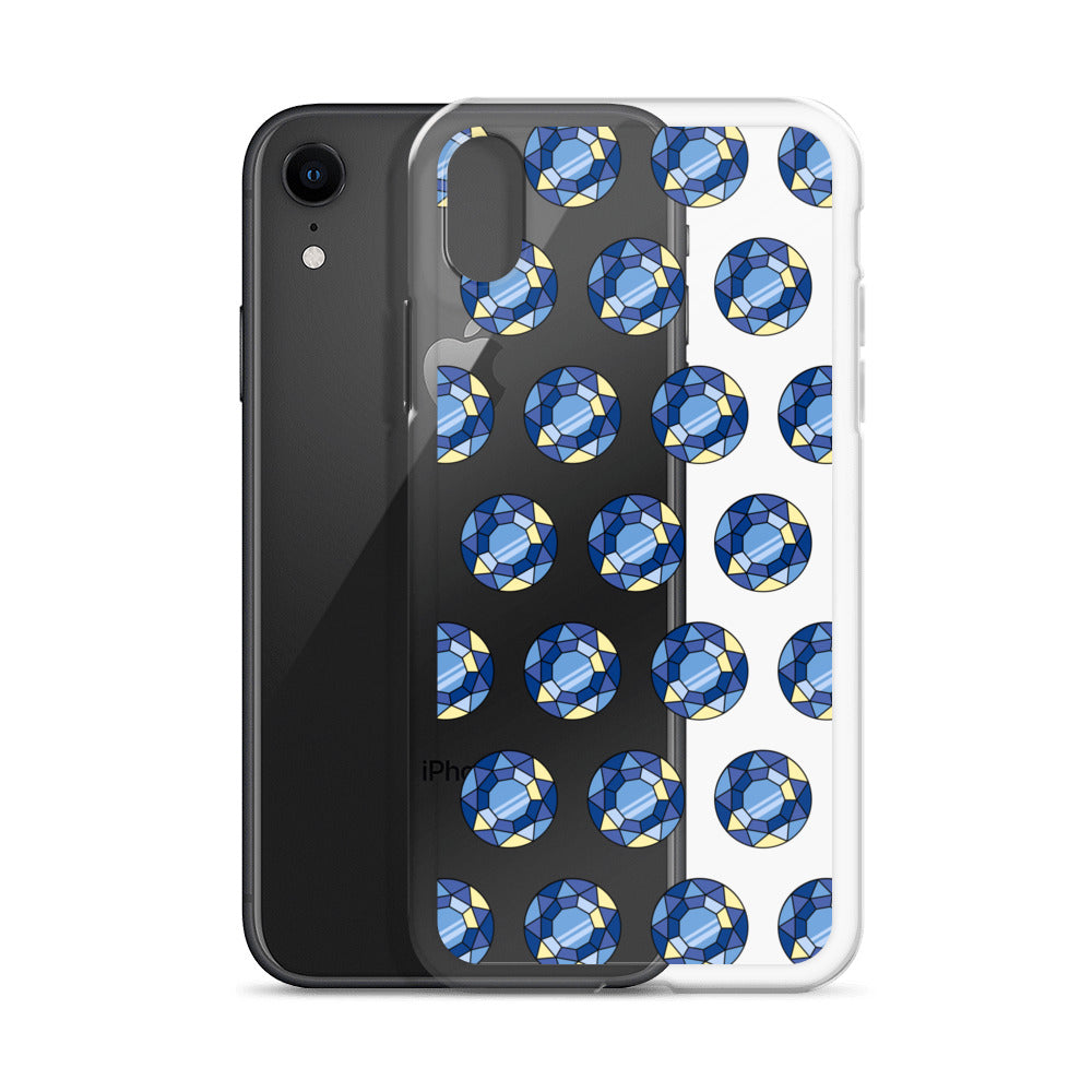 Sapphire Gem Clear Case for iPhone®