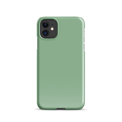 Dark Sea Green Snap case for iPhone®