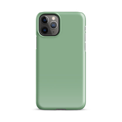 Dark Sea Green Snap case for iPhone®