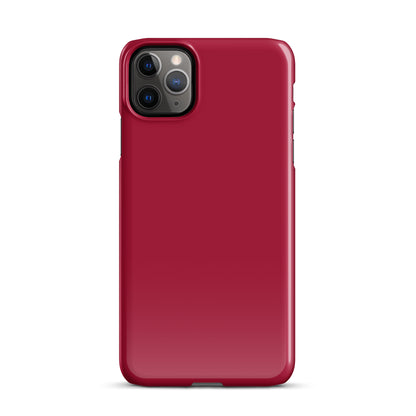 Burgundy Snap case for iPhone®