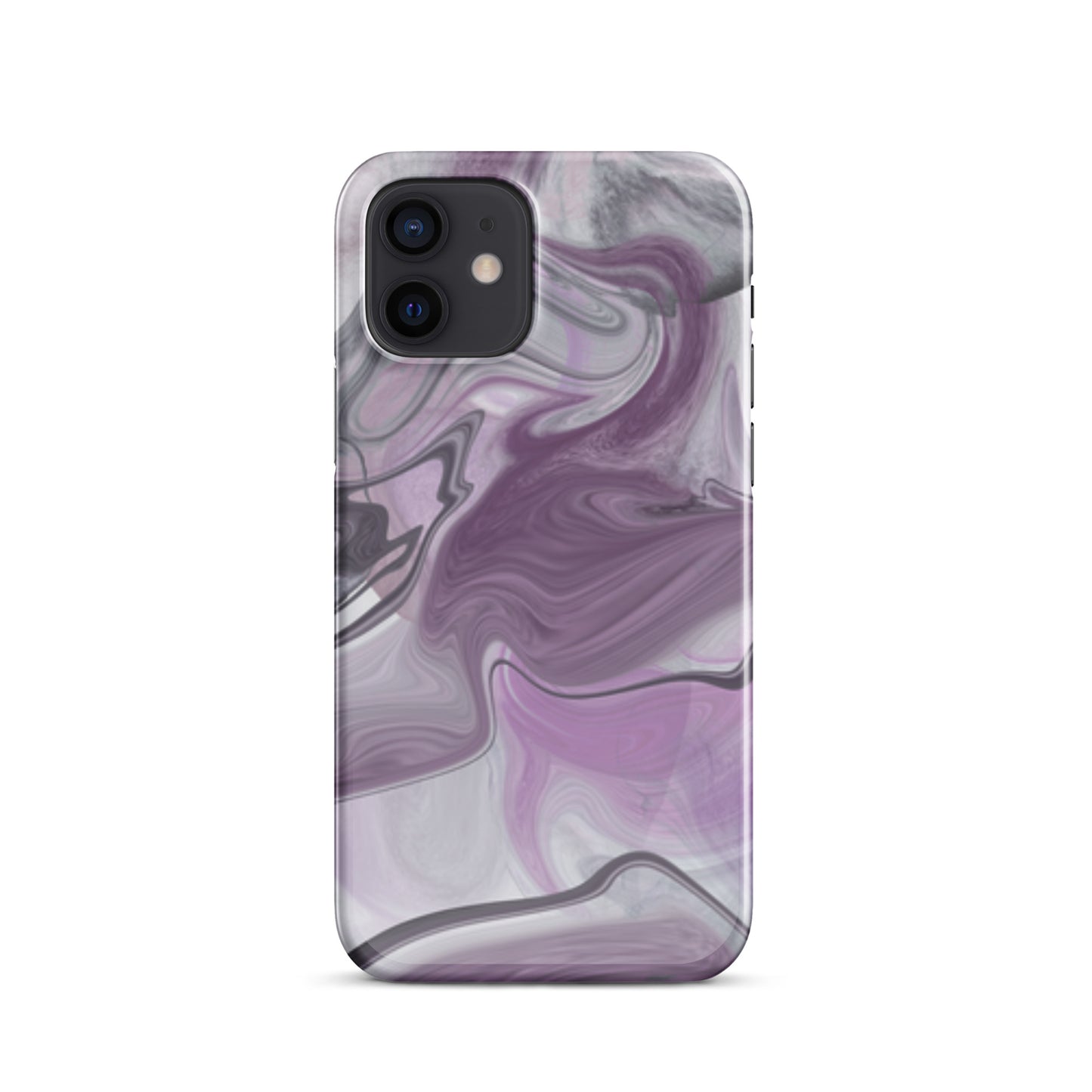 Purple Marble Snap case for iPhone®