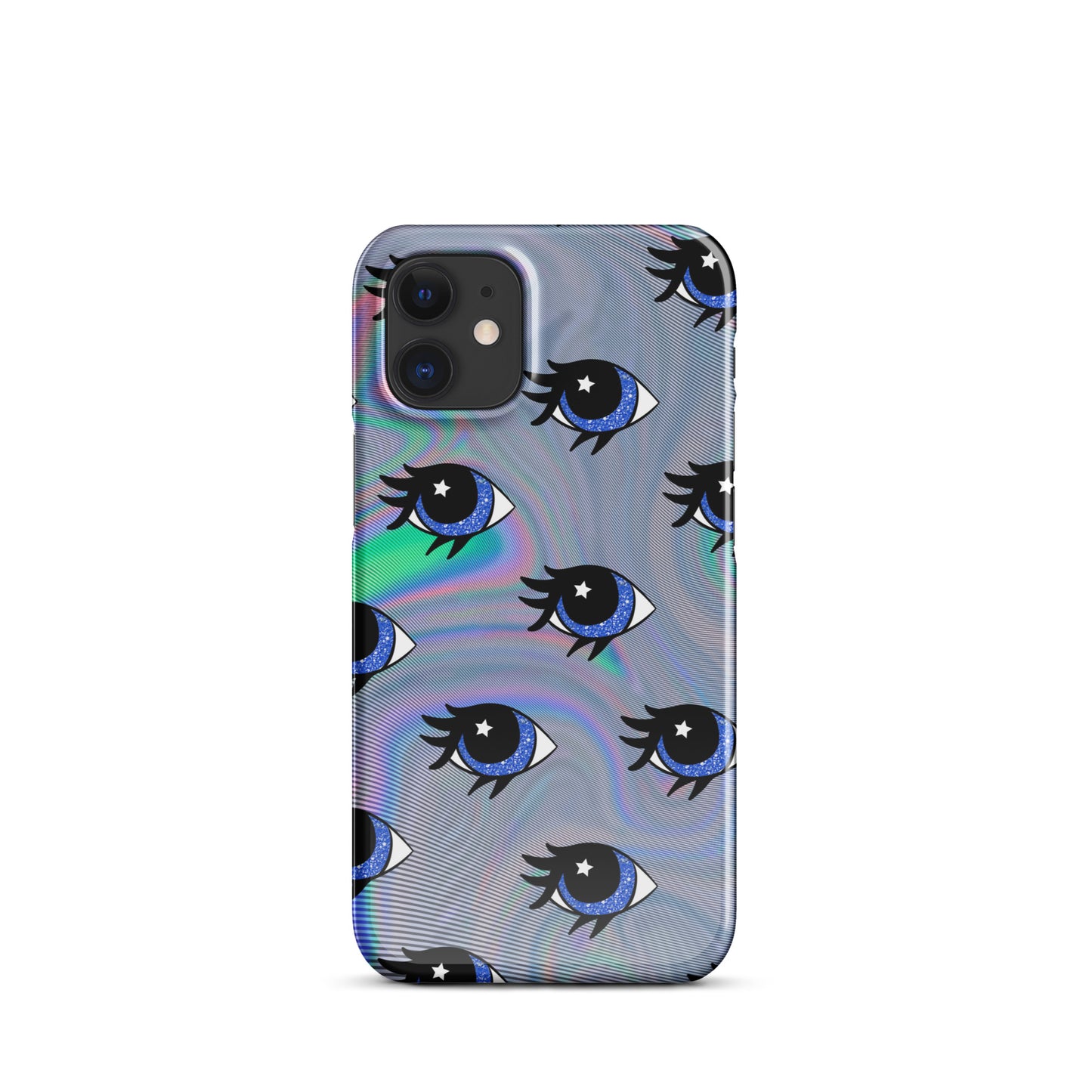 Holographic Eyes Snap case for iPhone®