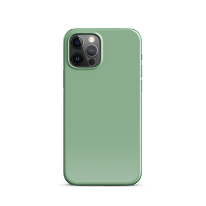 Dark Sea Green Snap case for iPhone®