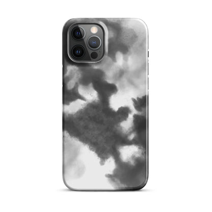 Black & White Tie Dye Snap case for iPhone®